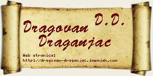 Dragovan Draganjac vizit kartica